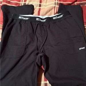 Barco Uniforms Black womens scrub bottoms